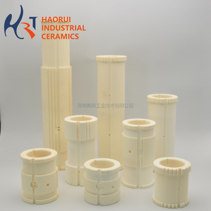 High Purity Alumina Ceramic Coil Former | Insulation Ceramic Coil Bobbin for Semiconductor Equipment