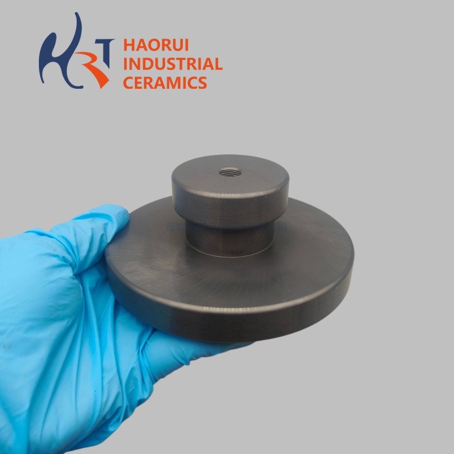 Custom Silicon Nitride Ceramic Parts Si3N4 Precision Machined Ceramic Component High Strength Wear Resistant High Temperature Industrial Ceramic Parts for Semiconductor Equipment