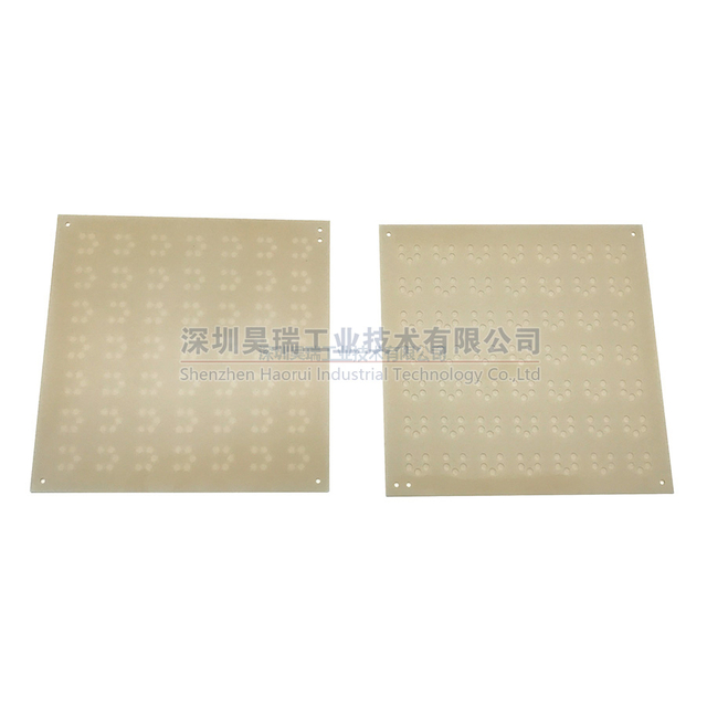 Aluminium Nitride Substrates AIN shaped high thermal conductivity ceramic plate 