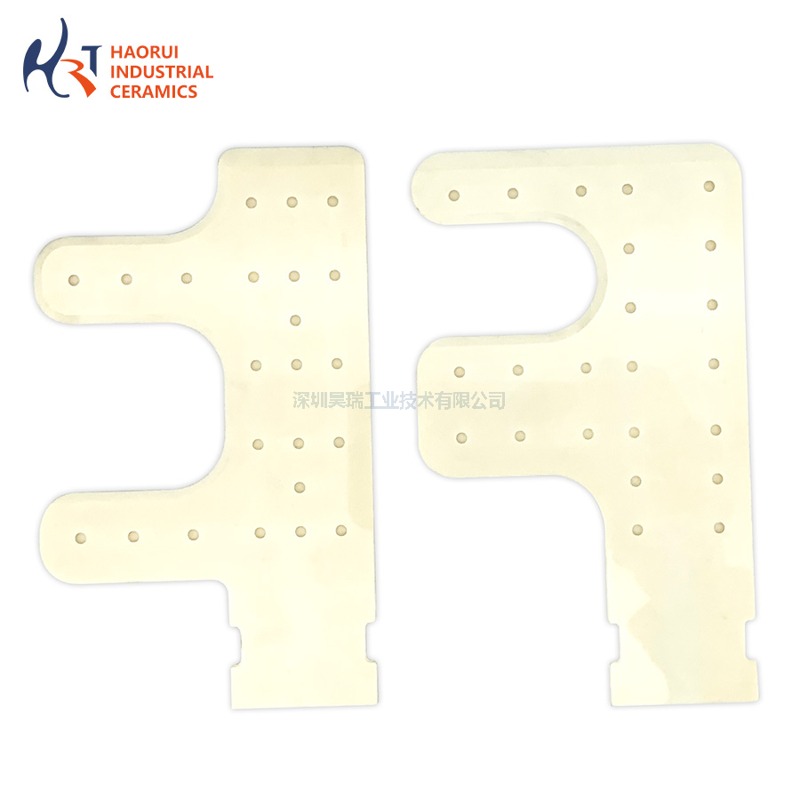 Aluminium oxide ceramic wafer transfer fork ceramic robot arm