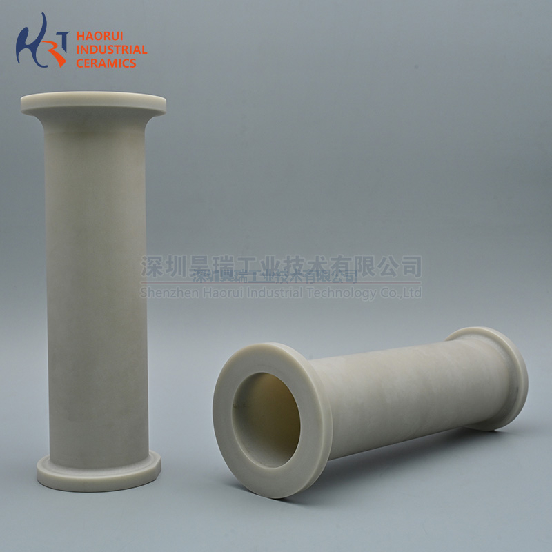 High Thermal Conductivity AIN Aluminium Nitride Tubes / Sleeves / Bushings / Tubes / Rods / Rings