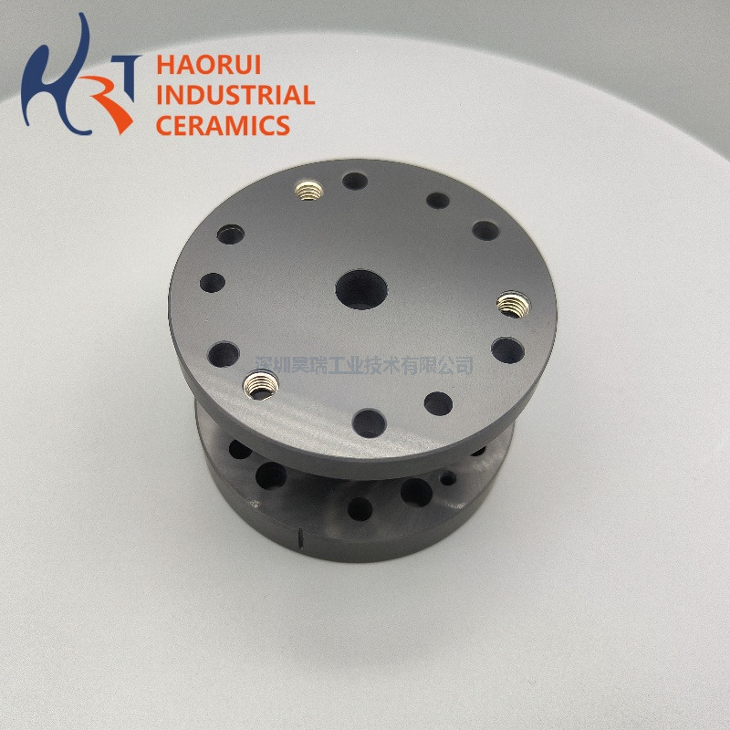 High Precision Silicon Nitride Ceramic Sleeve Shaft for Semiconductor Equipment Insulating Wear-Resistant Part