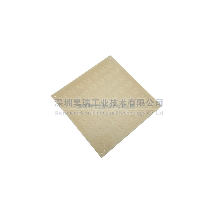 Aluminium Nitride Substrates AIN shaped high thermal conductivity ceramic plate 