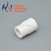 High-Precision Zirconia Threaded Tube | Custom CNC Machined ZrO₂ Ceramic Parts