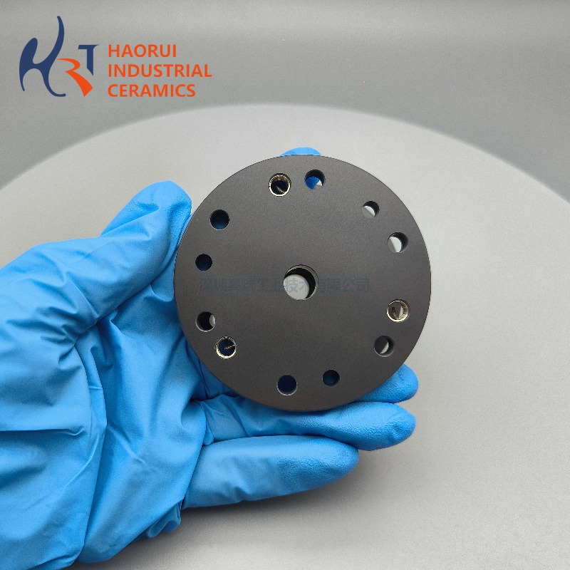 High Precision Silicon Nitride Ceramic Sleeve Shaft for Semiconductor Equipment Insulating Wear-Resistant Part