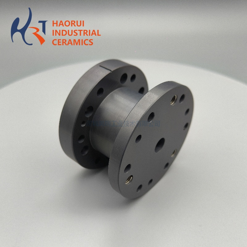 High Precision Silicon Nitride Ceramic Sleeve Shaft for Semiconductor Equipment Insulating Wear-Resistant Part