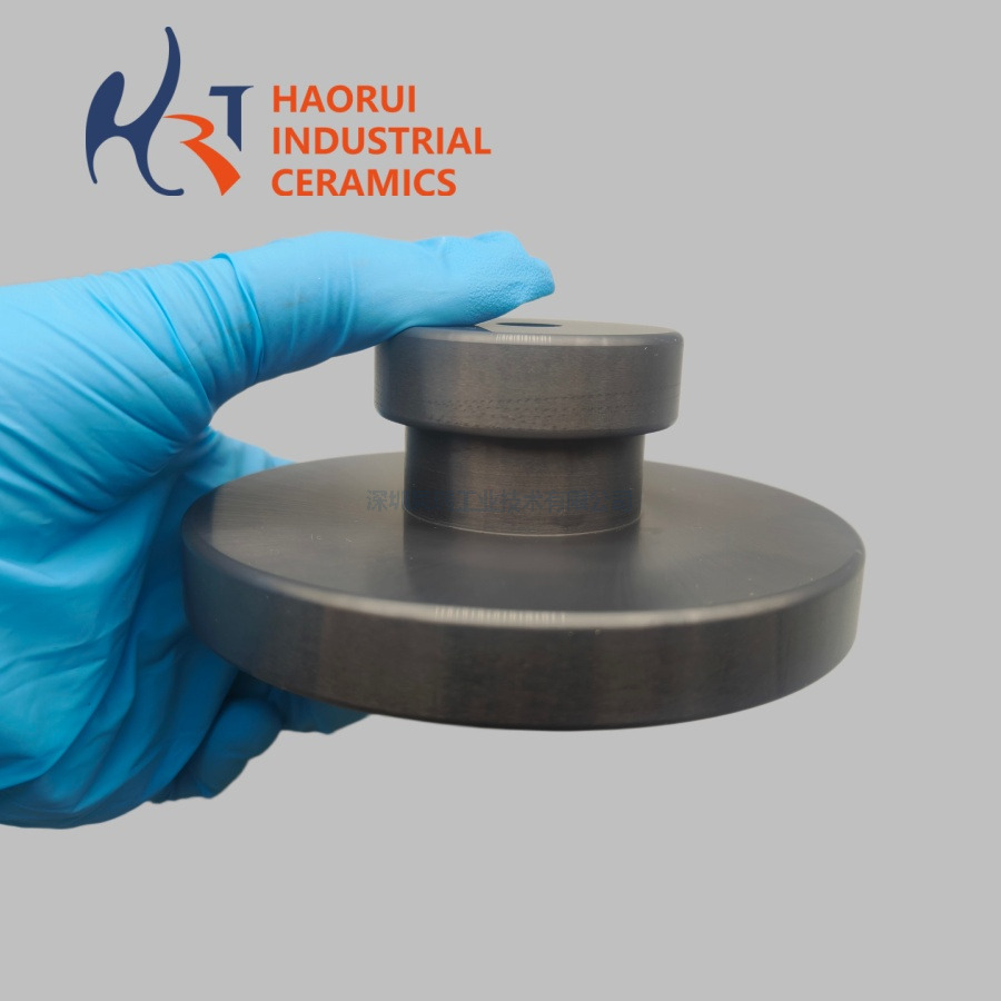 Custom Silicon Nitride Ceramic Parts Si3N4 Precision Machined Ceramic Component High Strength Wear Resistant High Temperature Industrial Ceramic Parts for Semiconductor Equipment