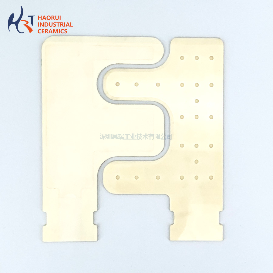 Aluminium oxide ceramic wafer transfer fork ceramic robot arm