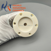 Custom 99% Alumina Ceramic Threaded Base Plate – CNC Precision Machining for High-Temperature & Vacuum Applications
