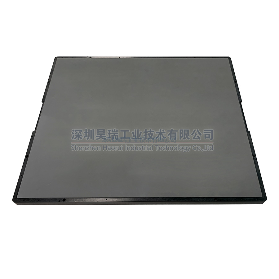 Customised super big Alumina silicon carbide Microporous Semiconductor square ceramic parts