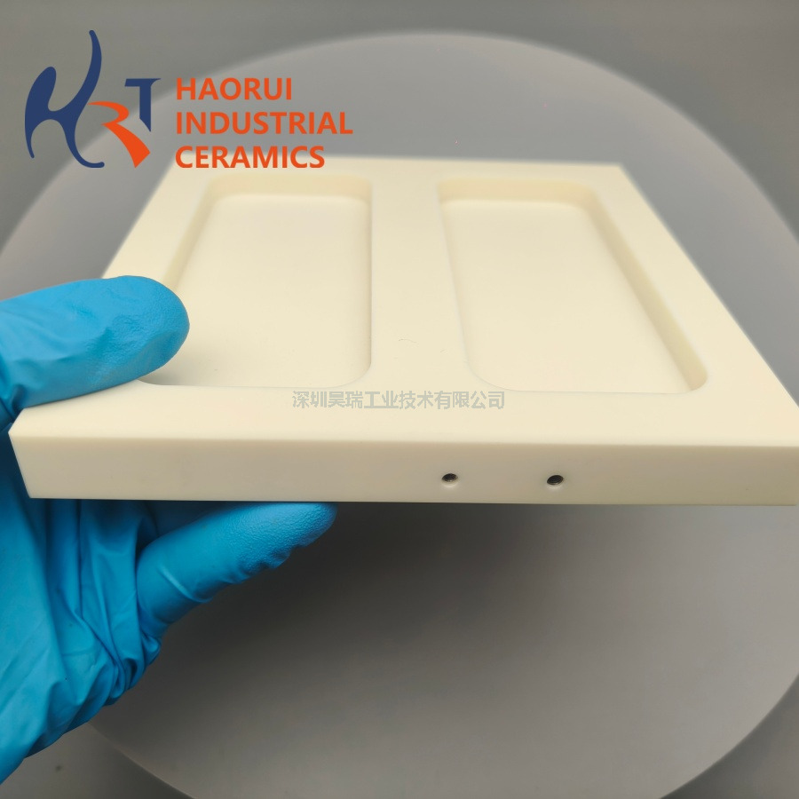 Semiconductor Probe Station Cleaning Block | Alumina Ceramic Pin Board for IC Testing Probe Card Cleaning & Maintenance