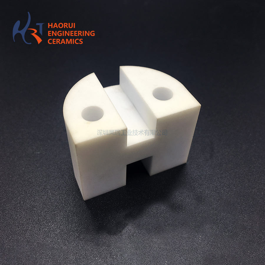 99 Alumina Ceramic CNC machining components cnc parts