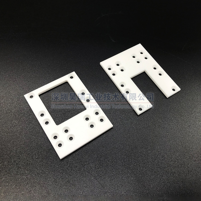 95 96 99 Alumina ceramic plate drilling high precision Custom Finishing