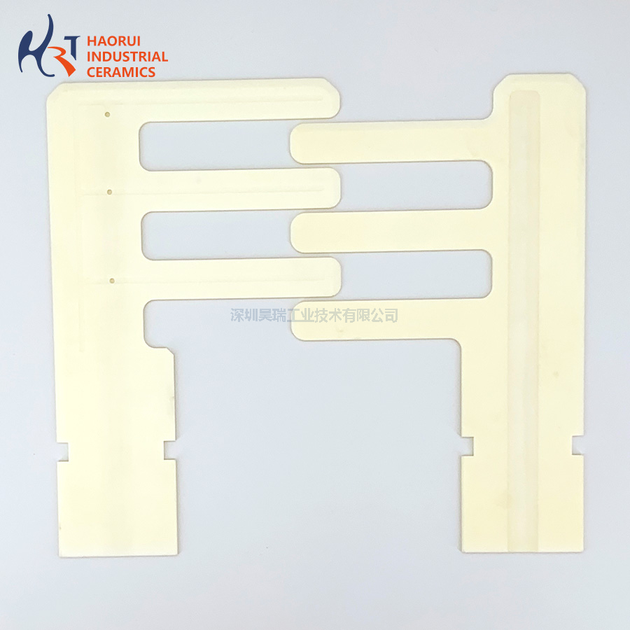 Semiconductor ceramics with stable purity of raw materials Aluminium oxide and zirconium oxide ceramic wafer transfer fork