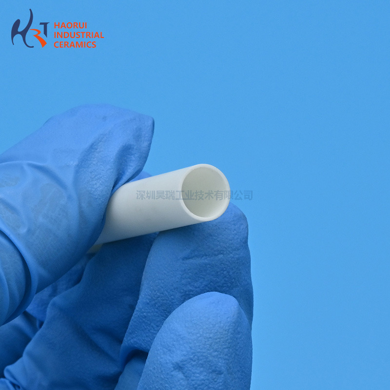 Alumina Ceramic Nozzle Insulating Sleeve | Wear & Heat Resistant Ceramic Spacer for Welding and Spray Guns