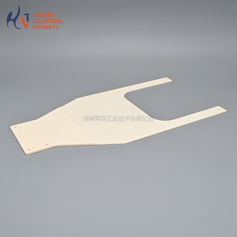 High Precision Alumina Ceramic Tines Fork Arm for Semiconductor Wafer Handling