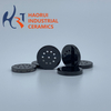 Black Zirconia Porous Valve Disc | Multi-Hole ZrO2 Valve Plate