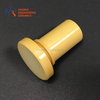 Yellow Mg-PSZ Ceramic Flanged Plunger | Magnesia Stabilised ZrO2 Piston