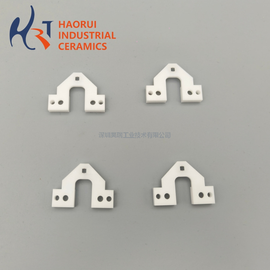 OEM Precision Zirconia Ceramic Mechanical Parts CNC Machined Industrial Ceramic Components