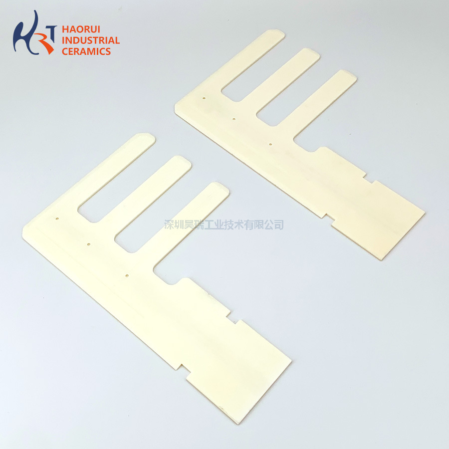 Semiconductor Industrial Alumina Ceramic Robotic Fork Arm Custom Processing