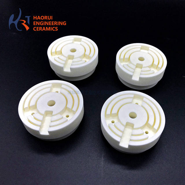 Custom Alumina Ceramic Structural Parts High Precision CNC Machined Al2O3 Ceramic Components