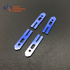 Blue Zirconia Ceramic Slotted Fork Bars | ZrO2 Fiber Fork Arms for Splicers