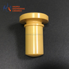 Yellow Mg-PSZ Ceramic Flanged Plunger | Magnesia Stabilised ZrO2 Piston
