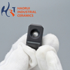 Silicon Nitride Ceramic Locator Slider Custom Si3N4 Positioning Block with Counterbore Wear Resistant
