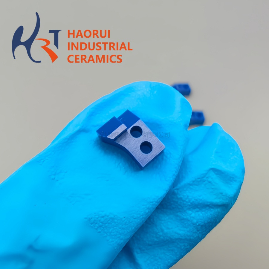 Blue Zirconia Arc V-Groove Block for Fiber Splicer