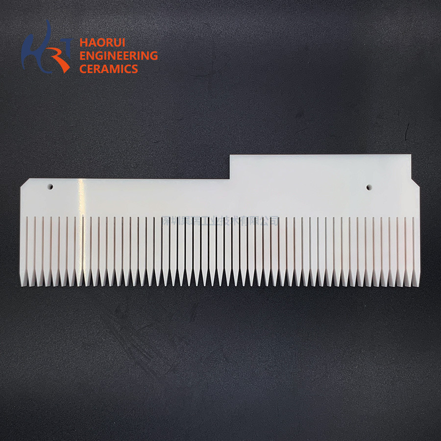 Zirconia Ceramic Comb Plate | Precision ZrO2 Fine-Tooth Comb for Textile & Fiber