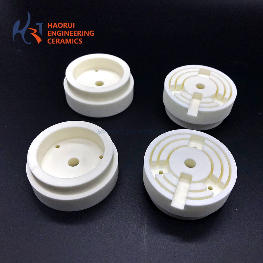 Custom Alumina Ceramic Structural Parts High Precision CNC Machined Al2O3 Ceramic Components