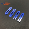 Blue Zirconia Ceramic Slotted Fork Bars | ZrO2 Fiber Fork Arms for Splicers