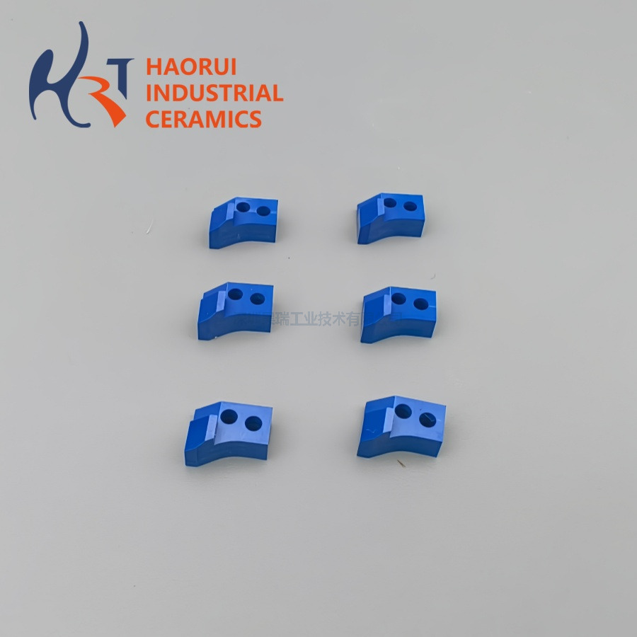Blue Zirconia Arc V-Groove Block for Fiber Splicer