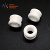  White Zirconia Ceramic Stepped Ring Bushings | Custom ZrO2 Shoulder Spacer Washers