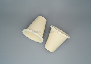 Custom Alumina Ceramic Conical Sleeve | Tapered Al2O3 Ceramic Bushing & Cone Parts