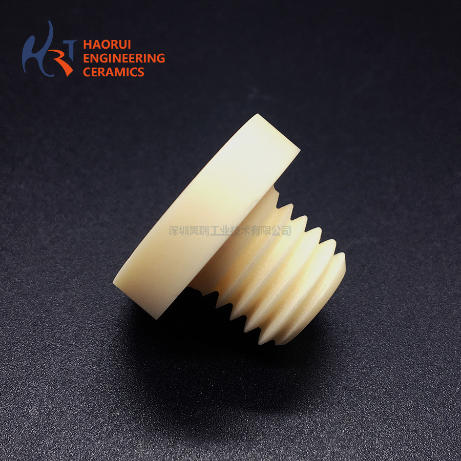 Alumina Ceramic Screws & Bolts | Custom Al2O3 Ceramic Fasteners Manufacturer