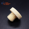 Alumina Ceramic Screws & Bolts | Custom Al2O3 Ceramic Fasteners Manufacturer