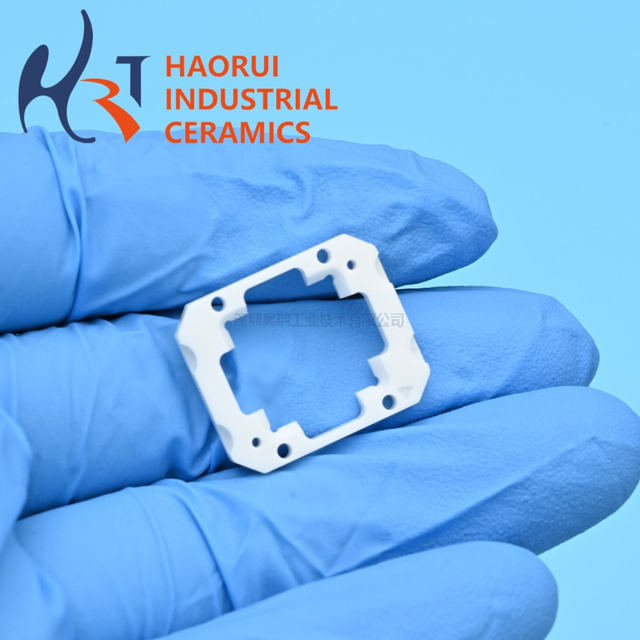Custom Zirconia Ceramic Alignment Frame | Precision Semiconductor Ceramic Fixture