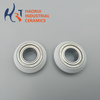 Custom CNC Machined Zirconia Ceramic Measuring Roller Assembly with Bearing