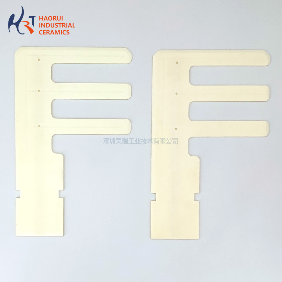 Semiconductor Industrial Alumina Ceramic Robotic Fork Arm Custom Processing