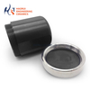 Silicon Nitride Ceramic Threaded Cup Caps | Custom Machined Si3N4 Plug Covers