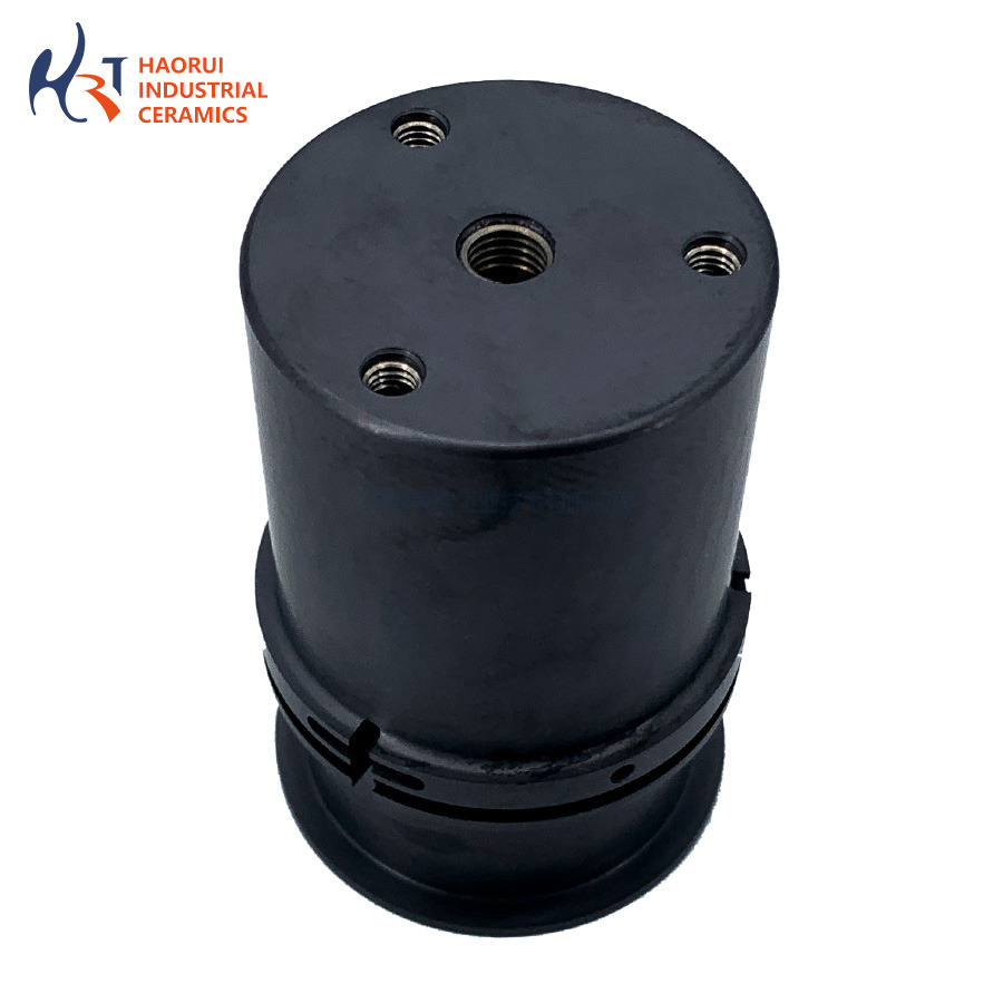 Silicon Nitride Ceramic Grooved Ring Tube Large Si3N4 Slotted Cylinder Custom Industrial Component