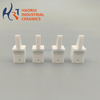 Custom Zirconia Ceramic Clip ZrO2 Structural Component CNC Machined Wear Resistant Precision Ceramic Parts Factory Direct