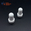 White Zirconia Ceramic Stepped Positioning Pin | Bullet-Nose ZrO2 Locating Pin