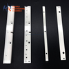 Custom Zirconia Ceramic Strip Parts | Slotted ZrO2 Machined Bars for Precision Fixtures