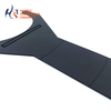 Black Alumina Ceramic C-Shaped Fork Arm | Custom Flat Al2O3 Clamp & Lever Parts