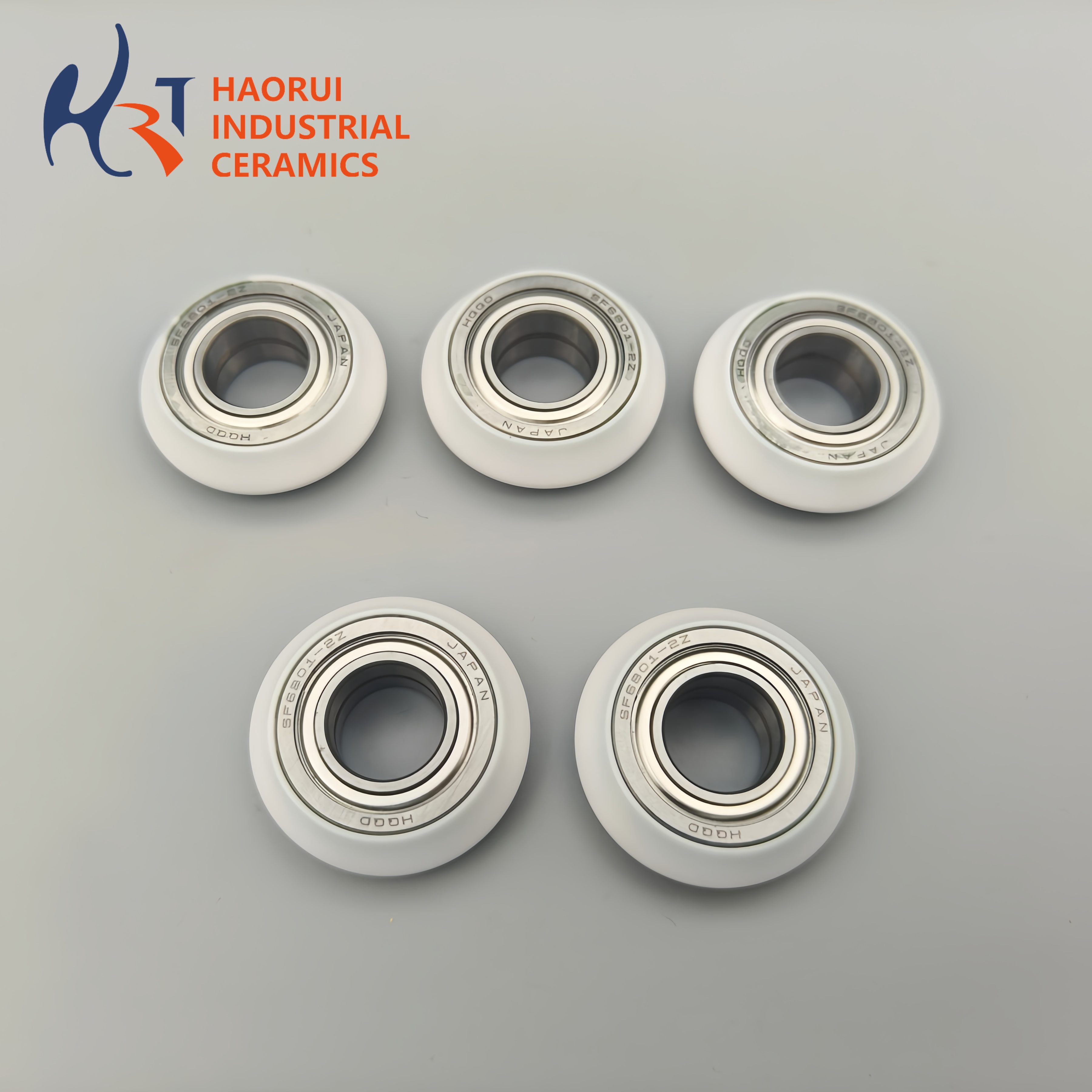 High Precision Zirconia Ceramic Measuring Roller Bearing Assembly Industrial Ceramic Components