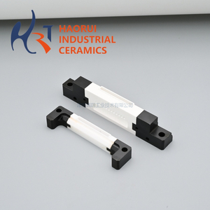 White Zirconia Ceramic U-Clips | ZrO2 Test Fixture Clips for IC Testing