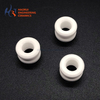  White Zirconia Ceramic Stepped Ring Bushings | Custom ZrO2 Shoulder Spacer Washers