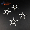 Alumina Ceramic Star Wheel & Wire Guide Disc for Winding and Textile Machines | Wear-Resistant Al2O3